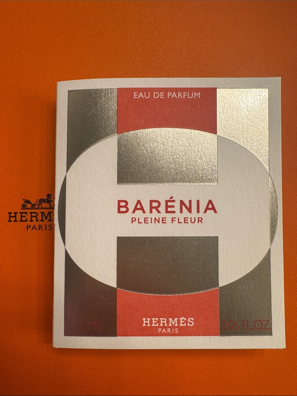 Hermēs Barénia Pleine Fleur sample NEW